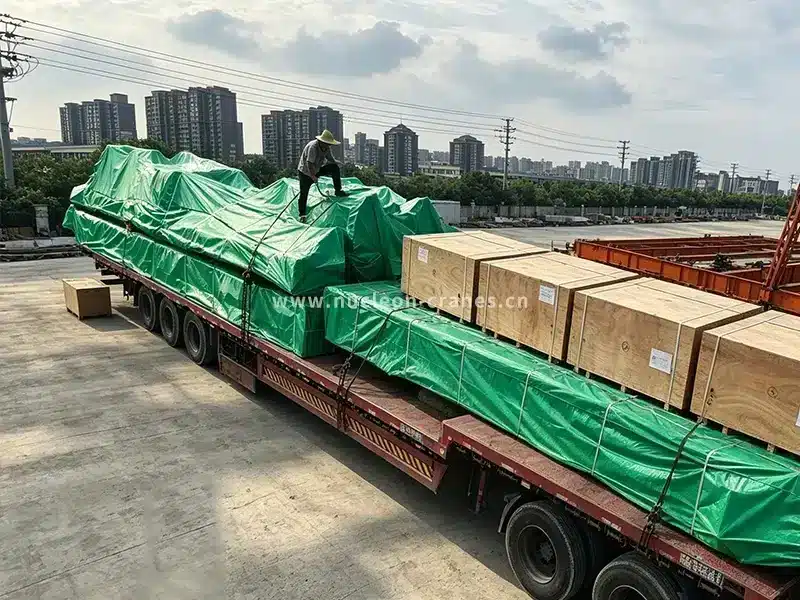 Nucleon производит однобалочные мостовые краны грузоподъёмностью 10 тонн